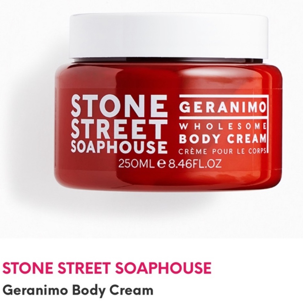 Stone Street Soaphouse Geranimo Wholesome Body Cream